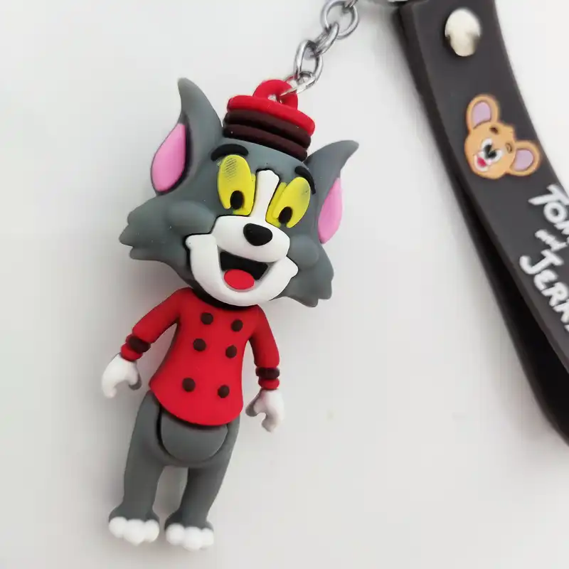 جاکلیدی مدل سیلیکونی طرح گربه تام کد DB20