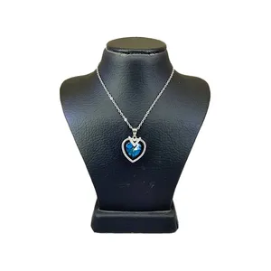 گردنبند نقره زنانه سواروسکی مدل قلب کد 3360