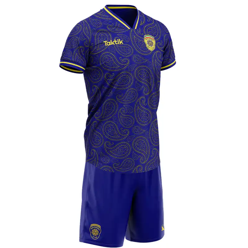 ست تیشرت آستین کوتاه و شلوارک ورزشی مردانه تاکتیک مدل فرش ارا