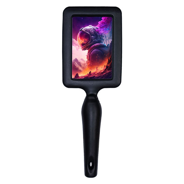 برس مو نیترو طرح فضانورد فانتزی مدل پشت عکس دار کد kbo01