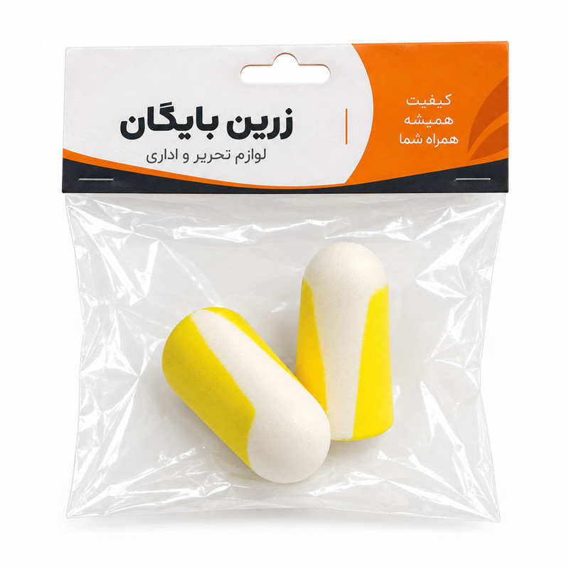 محافظ گوش زرین بایگان مدل سایلنت 303 با کاهش نویز 33 دسی‌بل، قابلیت نصب روی کلاه، مناسب تراشکاری، ساختمانی و نجاری، ابعاد کوچک و وزن سبک