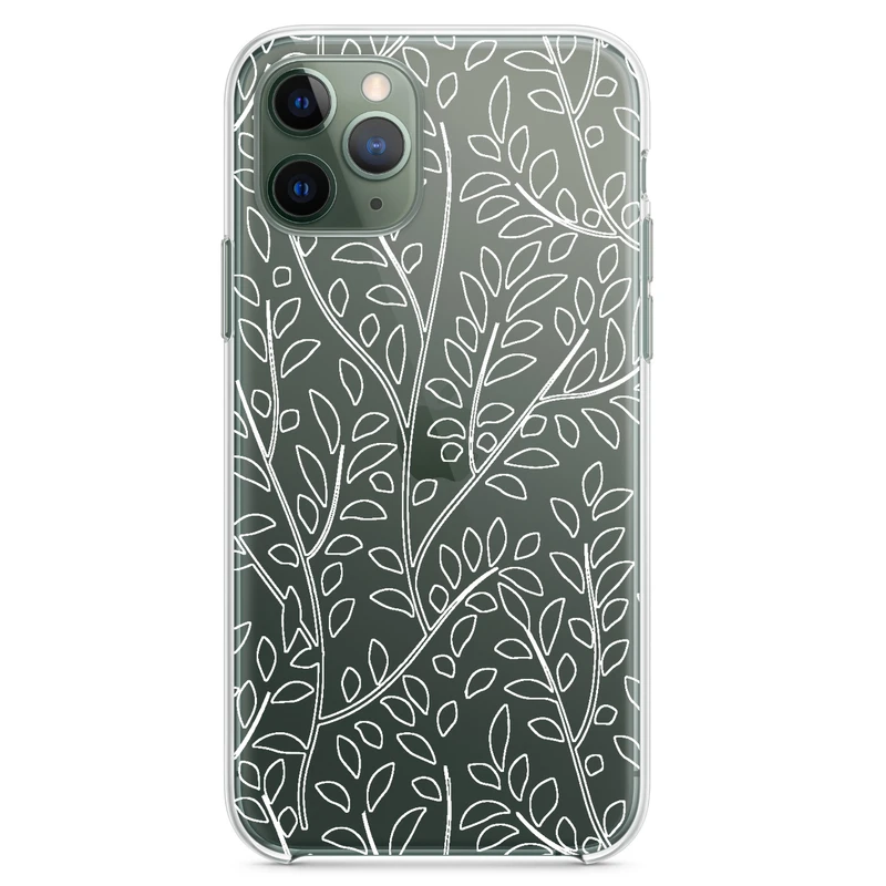 کاور مگافون طرح برگ مدل C45-W مناسب برای گوشی موبایل اپل Iphone 11 Pro Max