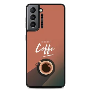 AKAM AMC-WSGS21-COFFEE-6 Cover For Samsung Galaxy S21