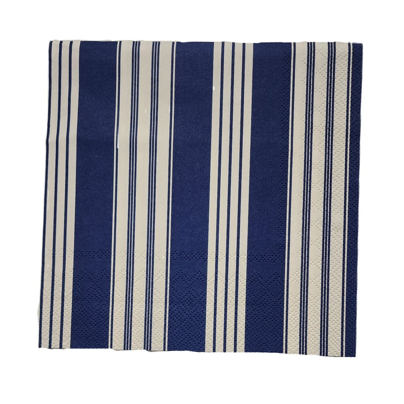 دستمال سفره آی اچ آر مدل راه راه بسته 20 عددی