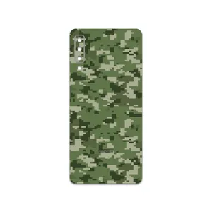 MAHOOT  Army-Green-Pixel Cover Sticker for Samsung Galaxy A7 2018