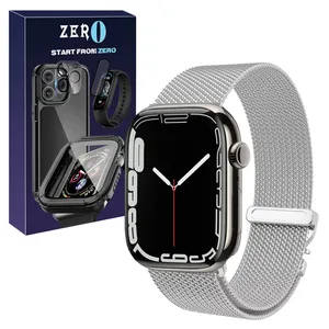 بند زیرو مدل Milanese New_V ZR مناسب برای اپل واچ سری 4/5/6/Se سایز 44 میلی متری