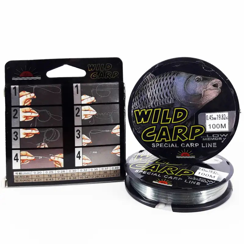 نخ ماهیگیری وایلد کارپ مدل 4C-p سایز 0.45 میلی متر