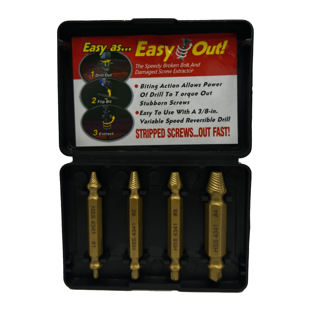 پیچ هرز بازکن ایزی اوت مدل hss مجموعه 4عددی