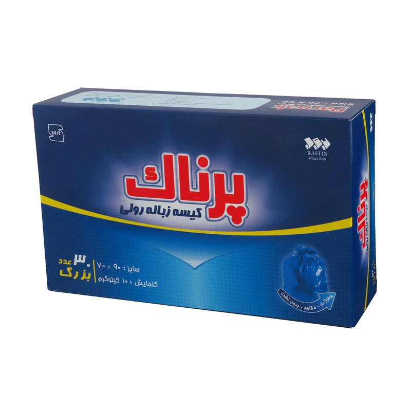 کیسه زباله پرناک مدل A747 بسته 30 عددی