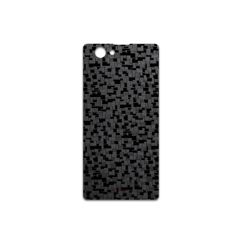 برچسب پوششی ماهوت مدل Black-Silicon مناسب برای گوشی موبایل سونی Xperia Z1 Compact