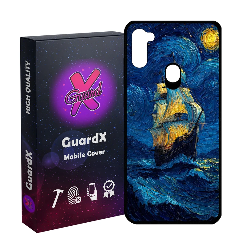 کاور گارد ایکس طرح کشتی ونگوگ مدل 10900 مناسب برای گوشی موبایل سامسونگ Galaxy A11/M11
