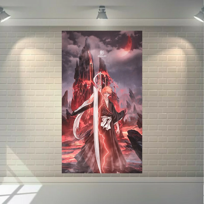 پوستر دیواری طرح انیمه بلیچ کد  KG490