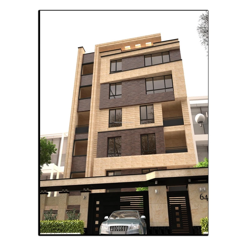 تابلو شاسی بکلیت طرح نمای بیرونی ساختمان مدل SH-13294