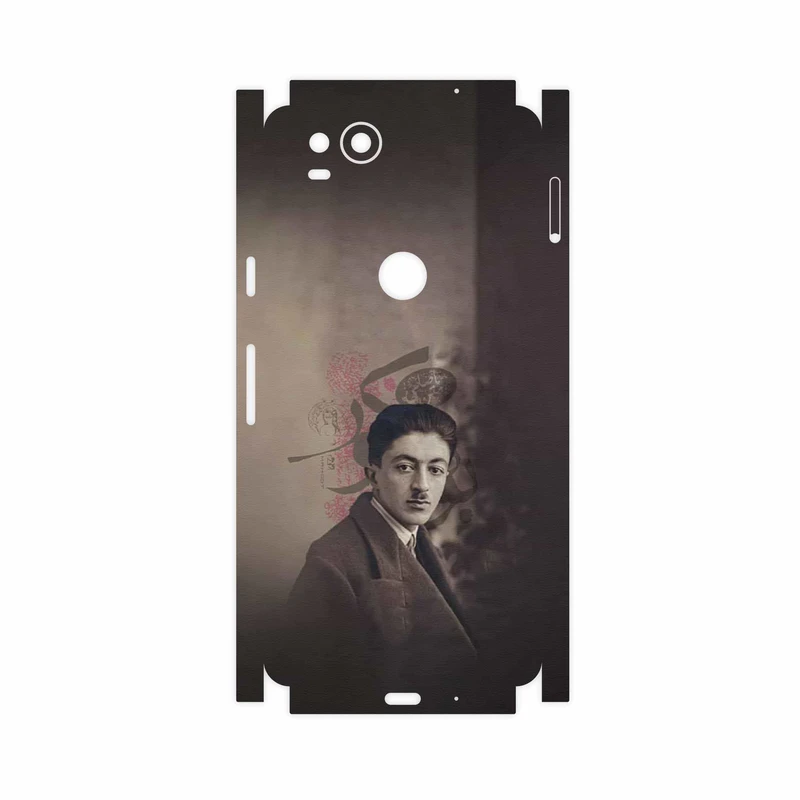 برچسب پوششی ماهوت مدل Sadegh Hedayat-FullSkin مناسب برای گوشی موبایل گوگل Pixel 2