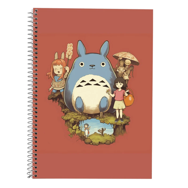 دفتر لغت 50 برگ مدوپد طرح Ghibli کد DF2502