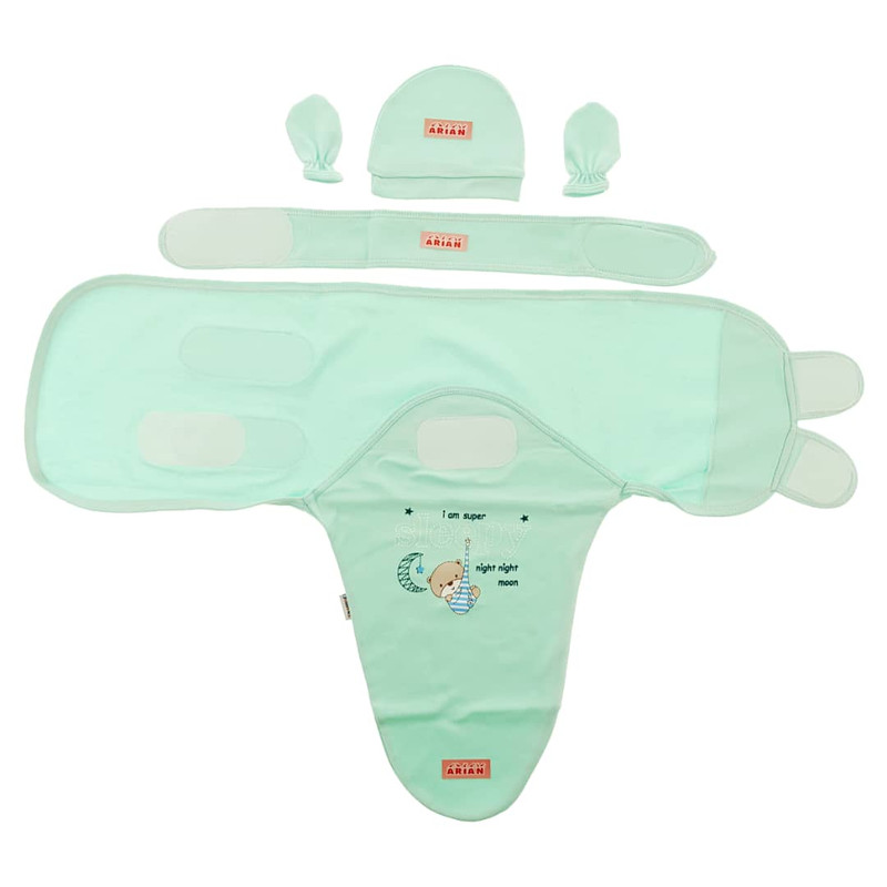 قنداق 5 تکه نوزاد مدل سامر کد t77285493