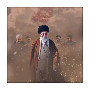 کاشی طرح رهبری و شهدا کد 0222107