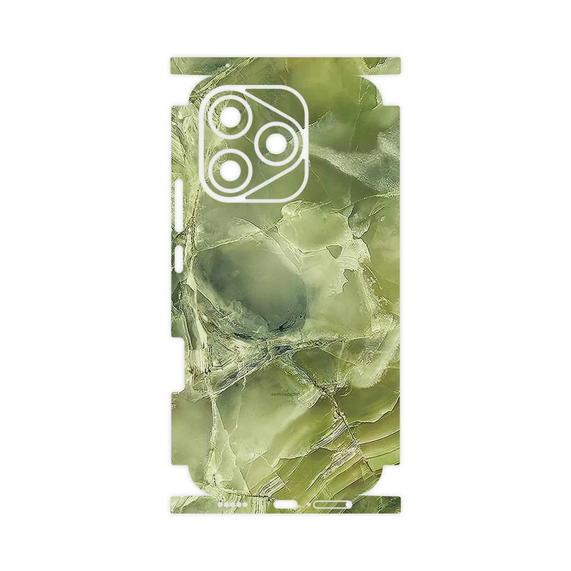 برچسب پوششی ماهوت مدل Green_Crystal_Marble-FullSkin مناسب برای گوشی موبایل آنر 400 Lite