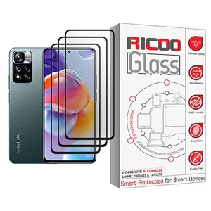 Ricoo Glass MIX003 Screen Protector For Xiaomi Redmi Note 11 Pro+ 5G Pack Of 3