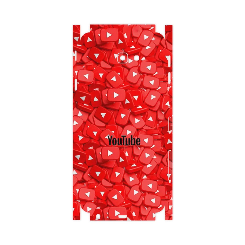 برچسب پوششی ماهوت مدل Youtube-FullSkin مناسب برای گوشی موبایل سامسونگ Galaxy J4 Plus