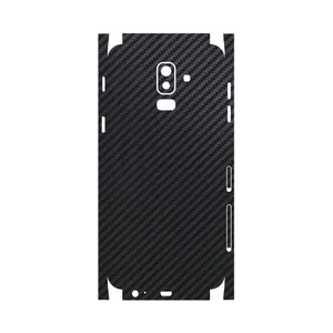 MAHOOT Black-Carbon-Fiber-FullSkin Cover Sticker for Samsung Galaxy J8