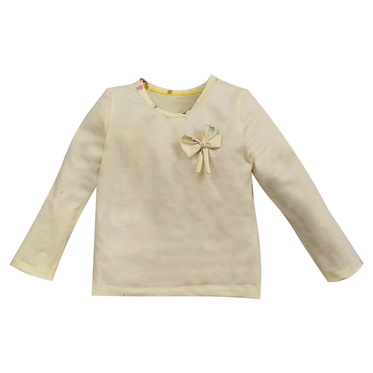 ست تی شرت آستین بلند و شلوار دخترانه کد 1