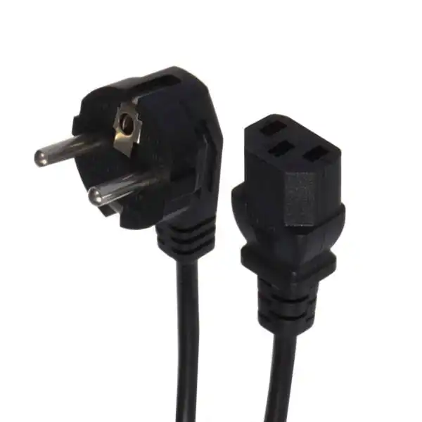 کابل برق سه پین منبع تغذیه کامپیوتر مدل ps3 طول 1.2 متر