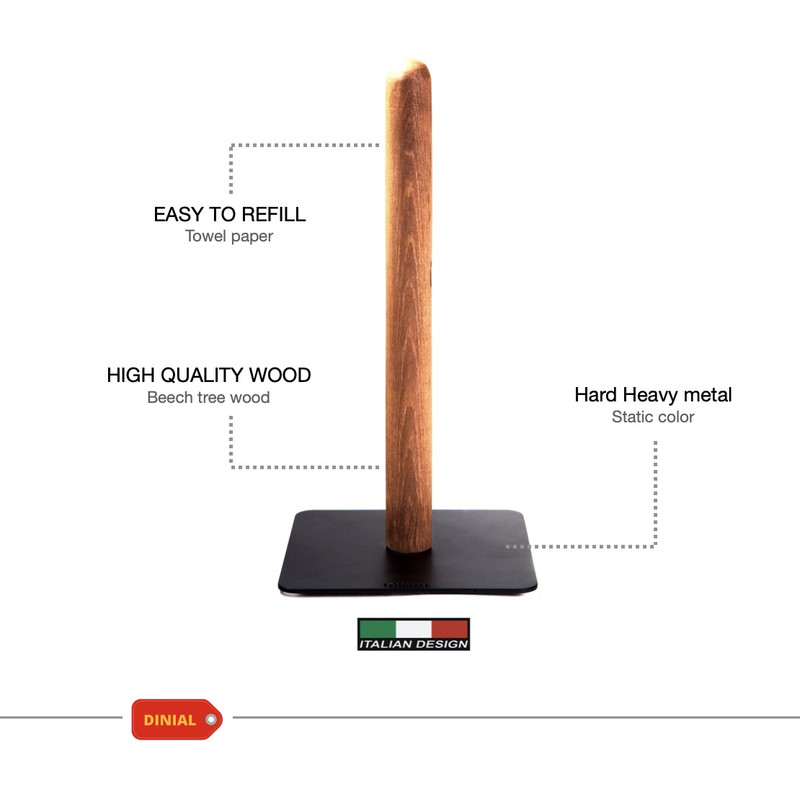 پایه رول دستمال کاغذی دینیال مدل 0034