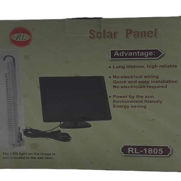 پنل خورشیدی آر ال مدل RL-1805 ظرفیت 5 وات