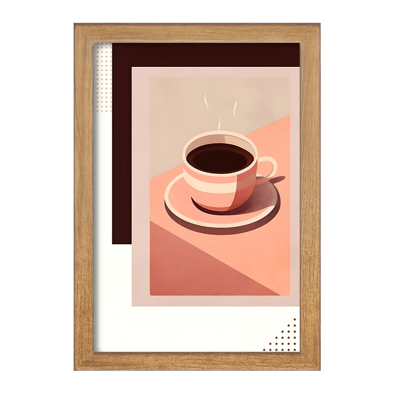 تابلو خندالو مدل قهوه (COFFEE) کد F10405