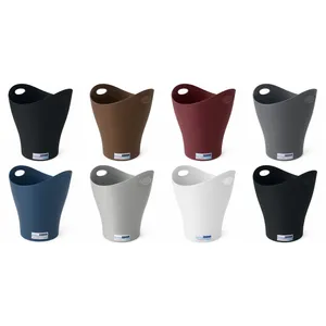 سطل زباله اداری جهان مدل دسته دار لارج بسته 8 عددی