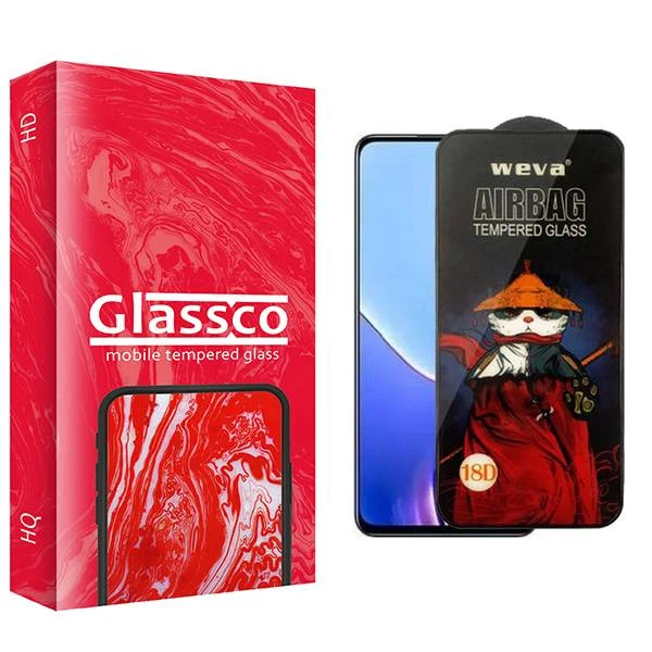 محافظ صفحه نمایش گلس کو مدل CGo1 Airbag مناسب برای گوشی موبایل ریلمی V50s