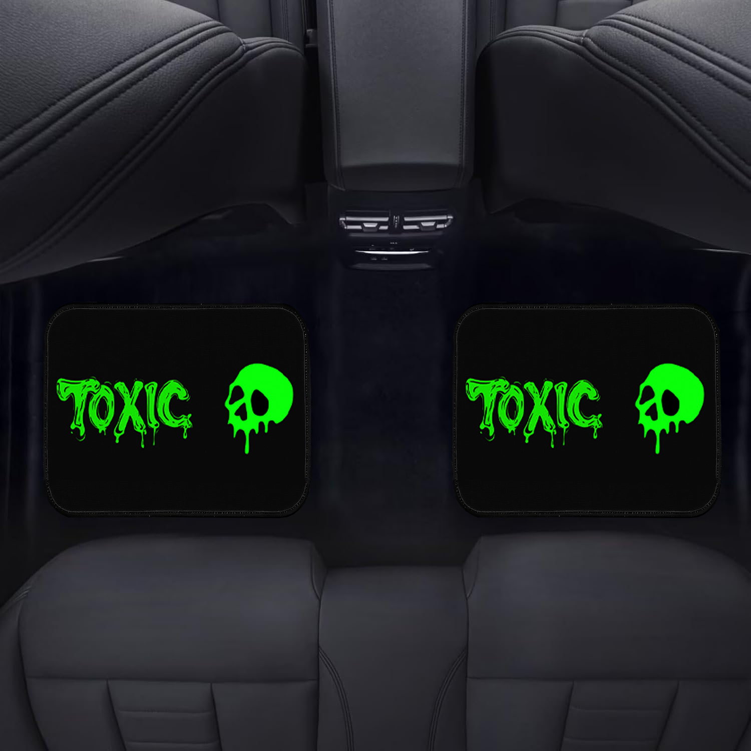 کفپوش خودرو معمولی 4 تکه مدل TOXIC کد 114