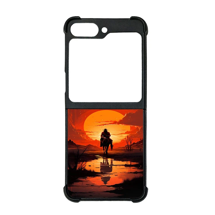 کاور قاب گارد هوم طرح رد دد ردمپشن مناسب برای گوشی موبایل سامسونگ galaxy z flip 6