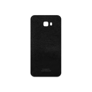 MAHOOT Black-Leather Cover Sticker for Samsung Galaxy C7 Pro