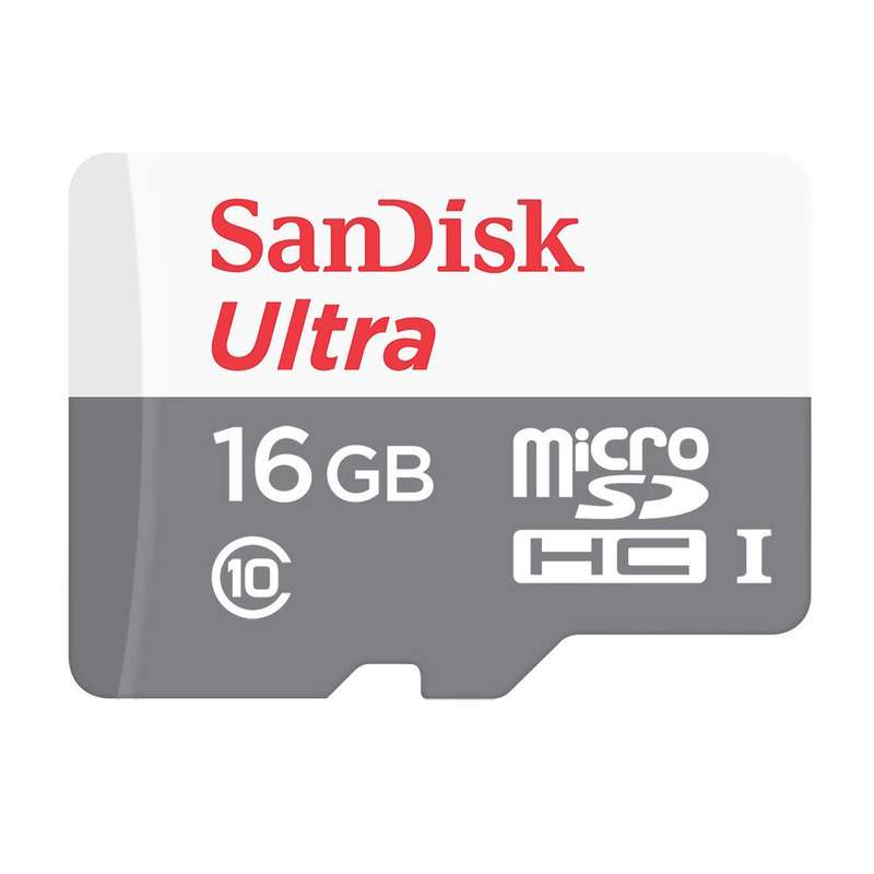 کارت حافظه microSDHC مدل ultra کلاس 10 استاندارد UHS-I سرعت 48MBps ظرفیت 16 گیگابایت