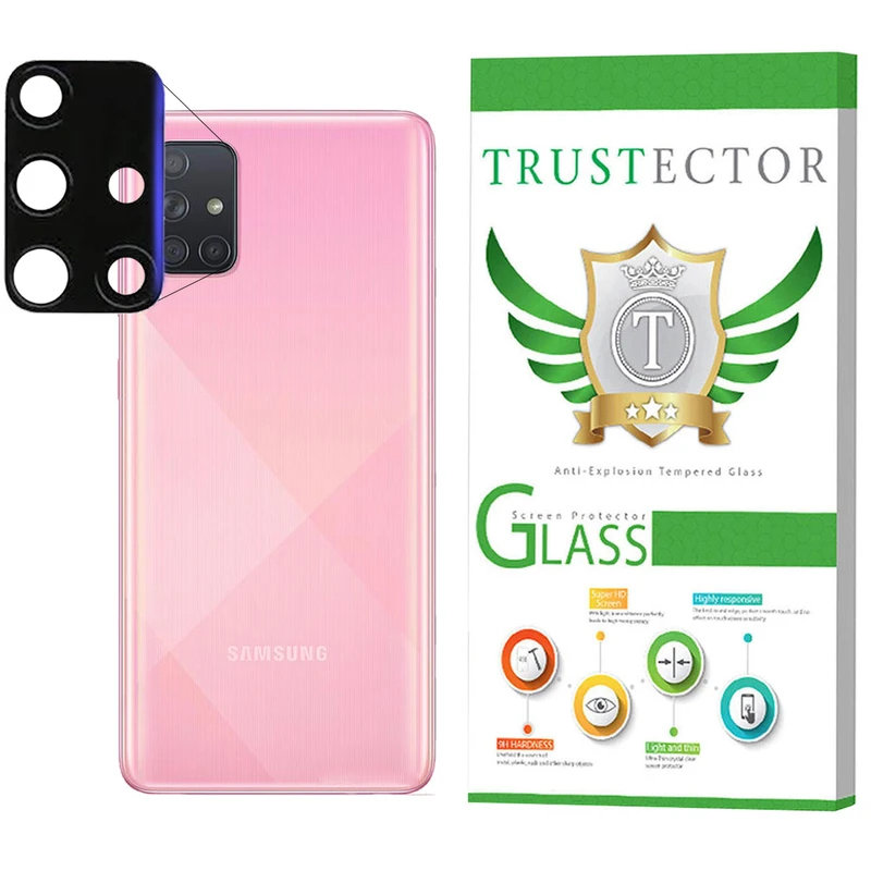 محافظ لنز دوربین تراستکتور مدل FLTA مناسب برای گوشی موبایل سامسونگ Galaxy A71 4G