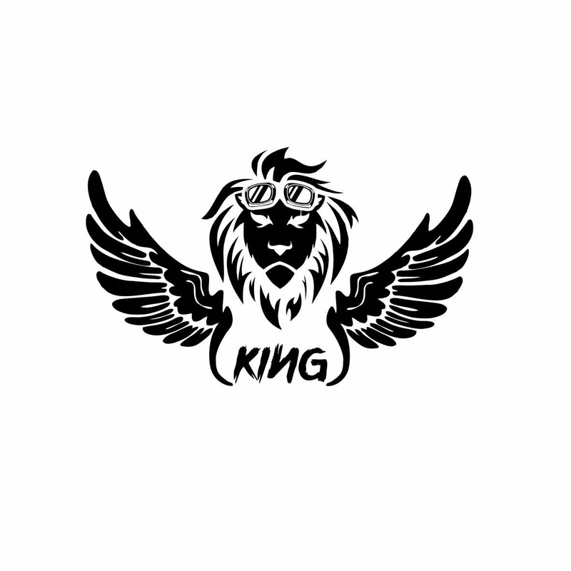 برچسب بدنه خودرو رادیانس طرح kingکد B72