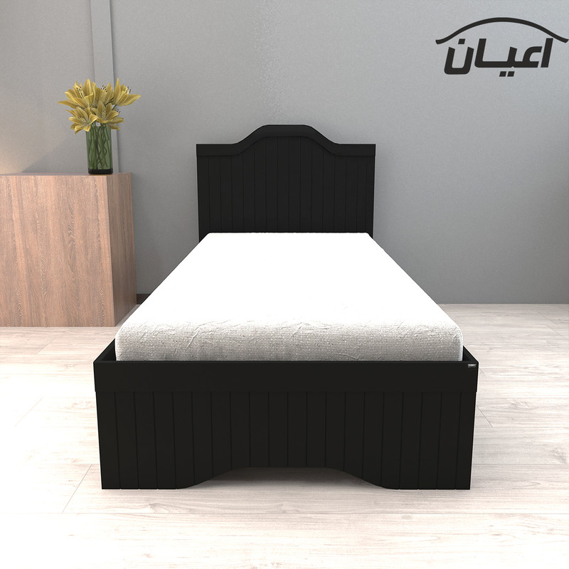 تخت خواب یکنفره اعیان مدل FH424 سایز 90x200 سانتی متر