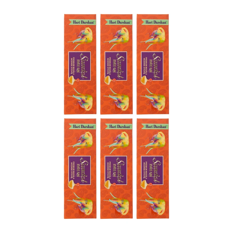 عود هاری دارشان مدل Sandal Dream رایحه چوب صندل 6 بسته 30 عددی