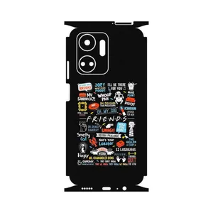 MAHOOT Friends 2-FullSkin Cover Sticker for Honor X7a