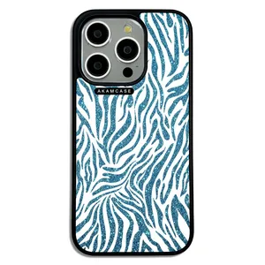 AKAM AMC-WA15PRO-SPARKLY-8 Cover For Apple iPhone 15 Pro