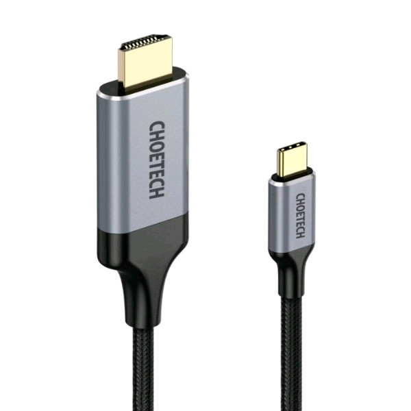 کابل تبدیل USB-C به hdmi چوییتک مدل ch0021 طول 1.8 متر