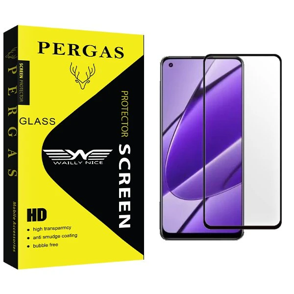 محافظ صفحه نمایش شیشه ای وایلی نایس مدل Pergas مناسب برای گوشی موبایل ریلمی 11 4G