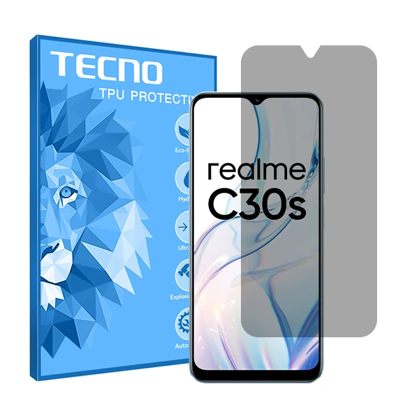 محافظ صفحه نمایش حریم شخصی تکنو مدل HyPRV مناسب برای گوشی موبایل ریلمی C30s