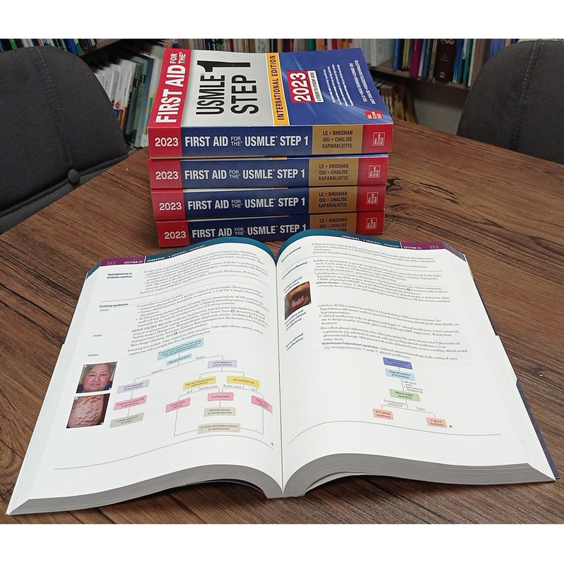 کتاب First Aid for the USMLE Step 1 2023 اثر TAO LE انتشارات مک گرا هیل کتاب First Aid for the USMLE Step 1 2023 اثر TAO LE انتشارات مک گرا هیل