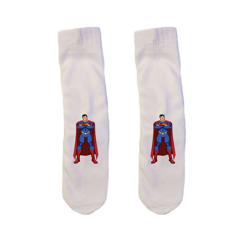 جوراب مردانه مدل سوپرمن کد 1365