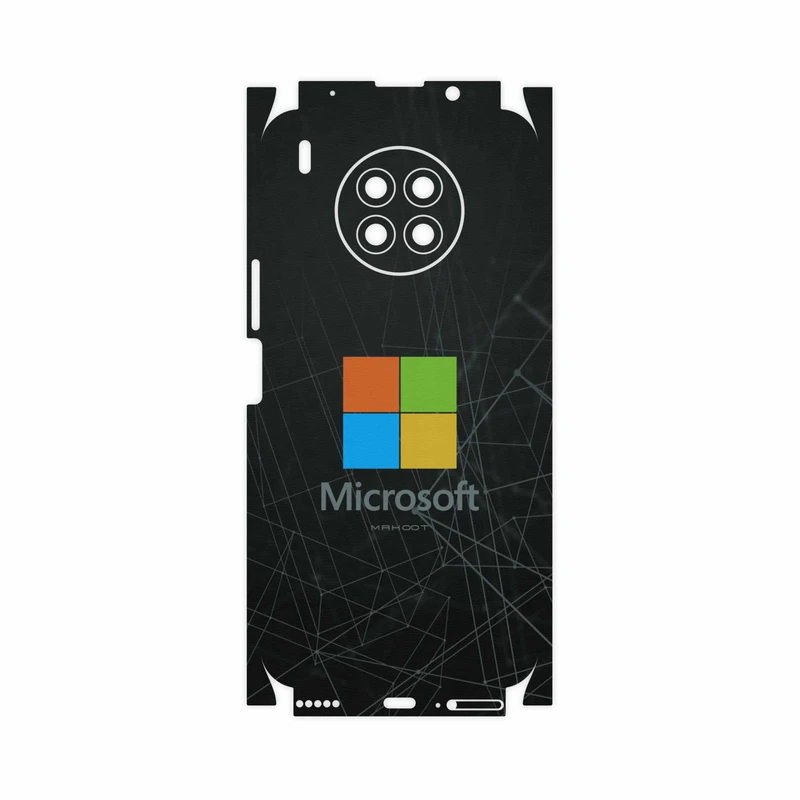 برچسب پوششی ماهوت مدل Microsoft-Logo-FullSkin مناسب برای گوشی موبایل آنر 50 Lite