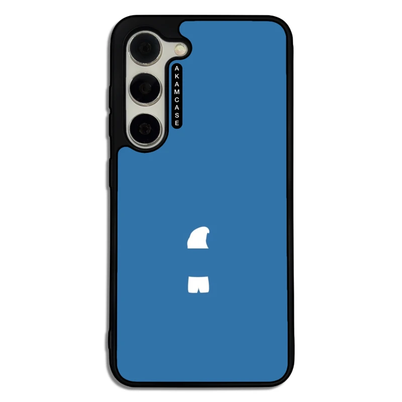 کاور آکام مدل AMC-WSGS23-SMURFS-18 مناسب برای گوشی موبایل سامسونگ Galaxy S23