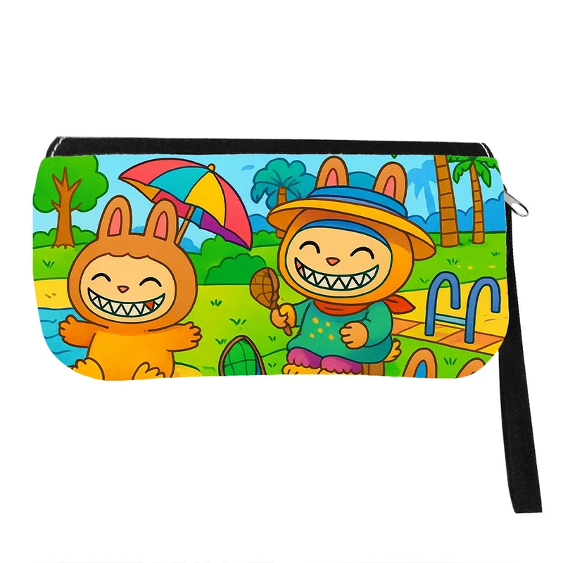 جامدادی پاد آفرین مدل کیوت ترند طرح عروسک لبوبو کد J020 